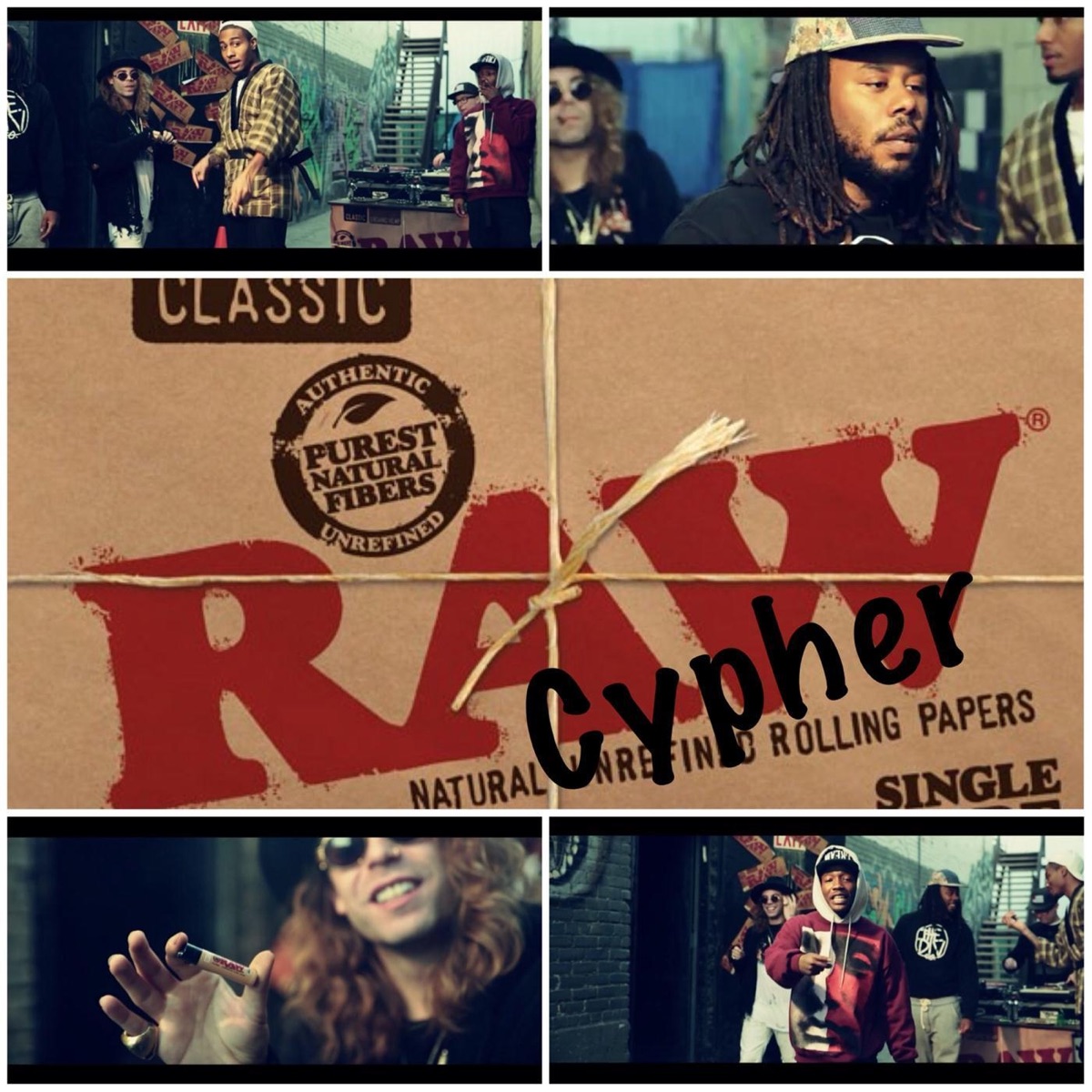 Raw Cypher - Single by Dizzy Wright, LIKE, Sir Michael Rocks & MOD SUN album cover