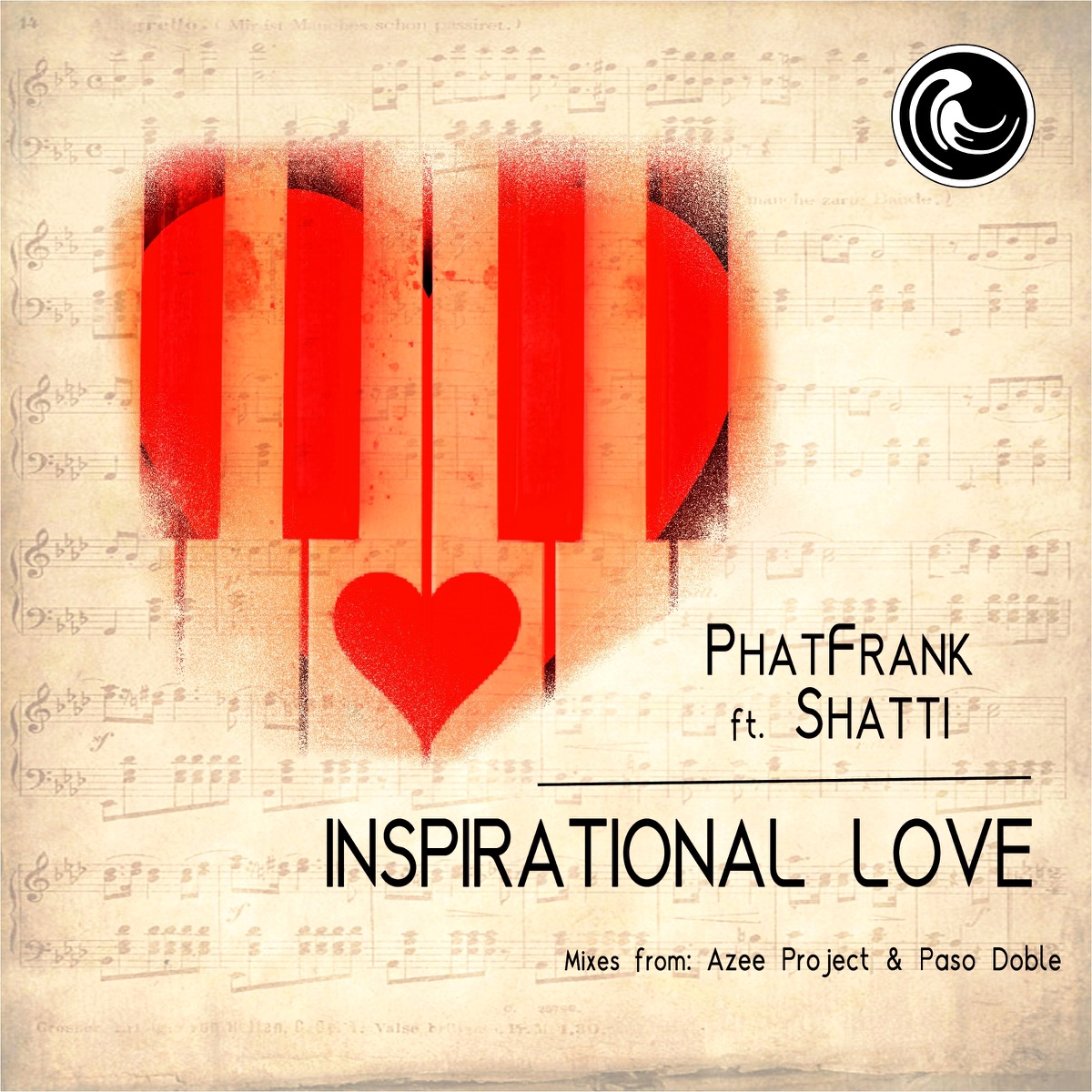 Inspirational Love (feat. Shatti) by PhatFrank album cover