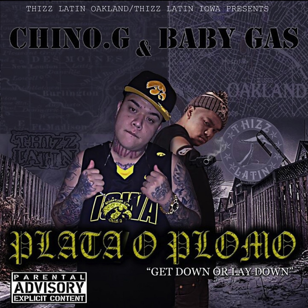 Plata O Plomo (Get Down Or Lay Down) by Chino G & Baby Gas album cover