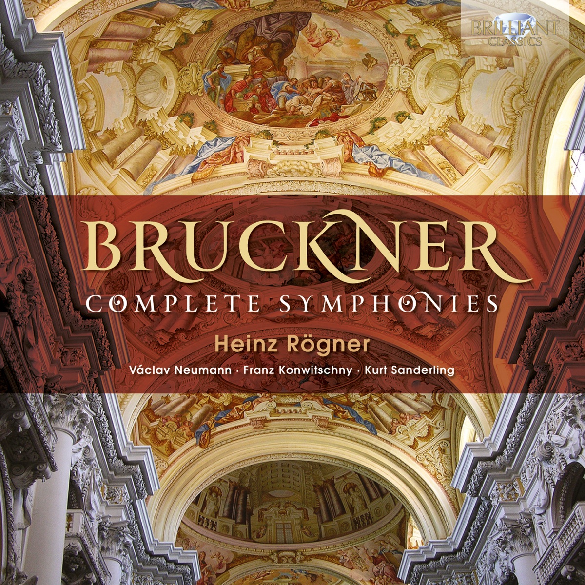 Bruckner: Complete Symphonies by Rundfunk-Sinfonieorchester Berlin & Heinz Roegner album cover