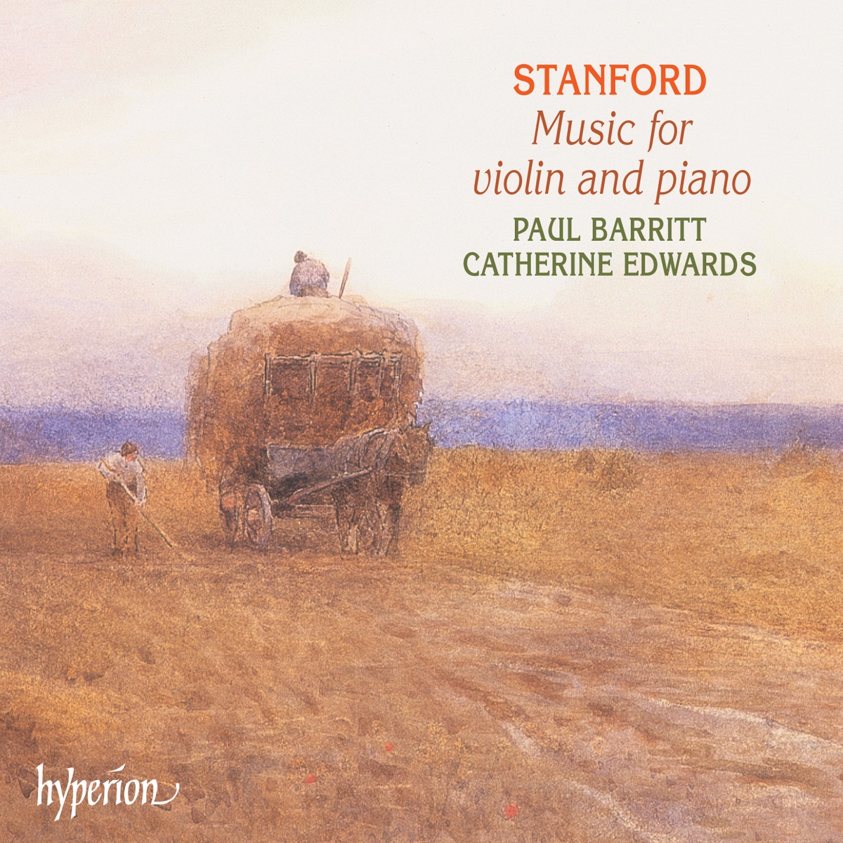Stanford: Music for Violin and Piano by Paul Barritt & Catherine Edwards album cover