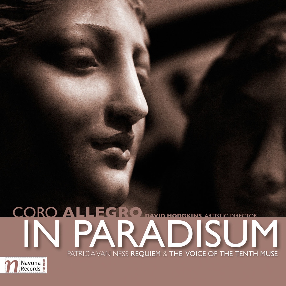 In Paradisum by David Hodgkins, Coro Allegro, Sanford Sylvan & Ruth Cunningham album cover
