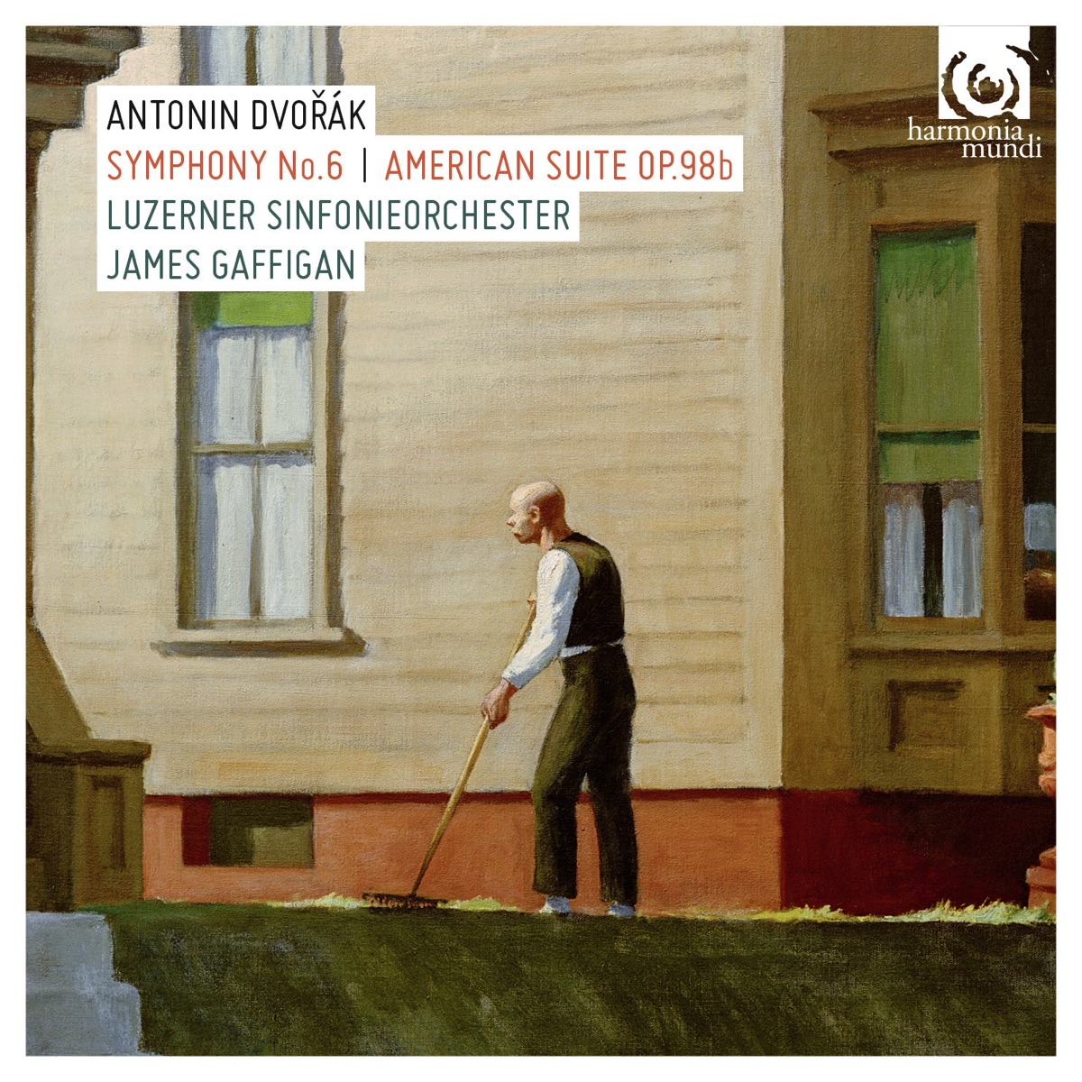 Dvořák: Symphony No. 6. American Suite, Op. 98b by Luzerner Sinfonieorchester & James Gaffigan album cover