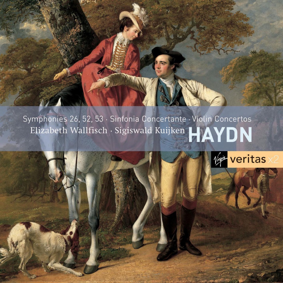 Haydn - Symphonies & Concertos by Elizabeth Wallfisch, Sigiswald Kuijken & Orchestra of the Age of Enlightenment album cover