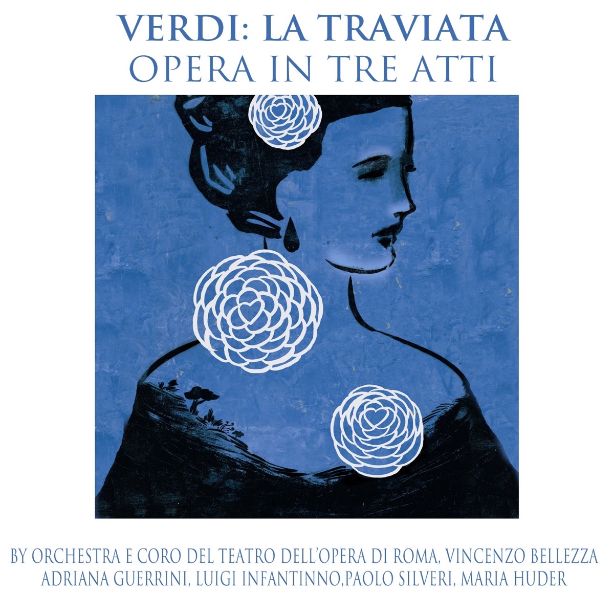 Verdi: La Traviata (Opera in Tre Atti) by Teatro Alla Scala Orchestra, Carlo Sabajno, Coro del Teatro alla Scala di Milano, Vittore Veneziani, Anna Rosza, Olga De Franco, Antonio Gelli, Giordano Callegari, Alessandro Ziliani & Arnoldo Lenzi album cover