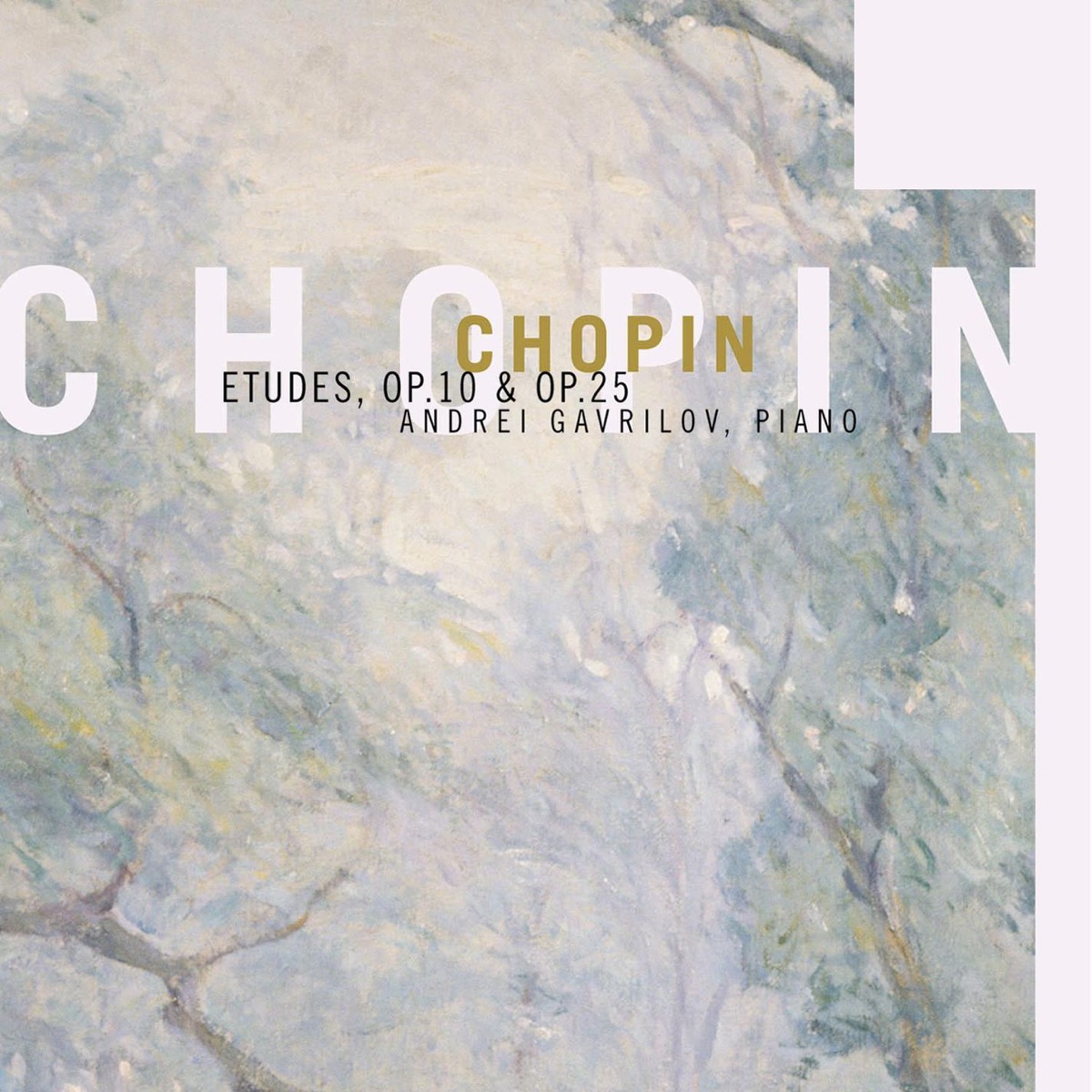 Chopin: Etudes, Op. 10 & Op. 25 by Andrei Gavrilov album cover