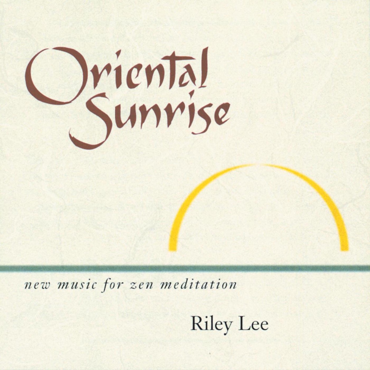 Oriental Sunrise by Riley Lee album cover