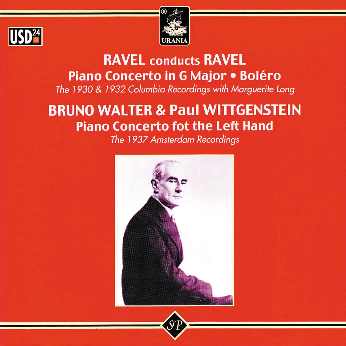 Ravel Conducts Ravel by Maurice Ravel, Orchestre Lamoureux & Royal Concertgebouw Orchestra album cover
