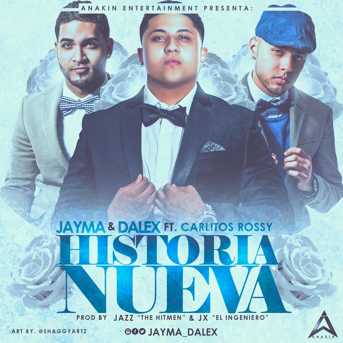 Historia Nueva (feat. Carlitos Rossy) - Single by Jayma & Dalex album cover
