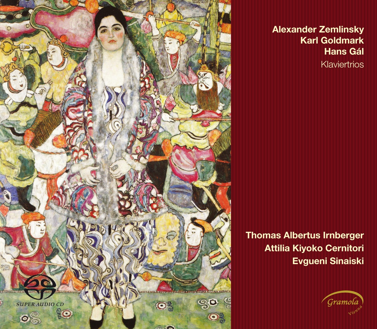 Zemlinsky - Goldmark - Gál: Klaviertrios by Thomas Albertus Irnberger, Evgueny Sinaiski & Attilia Kiyoko Cernitori album cover