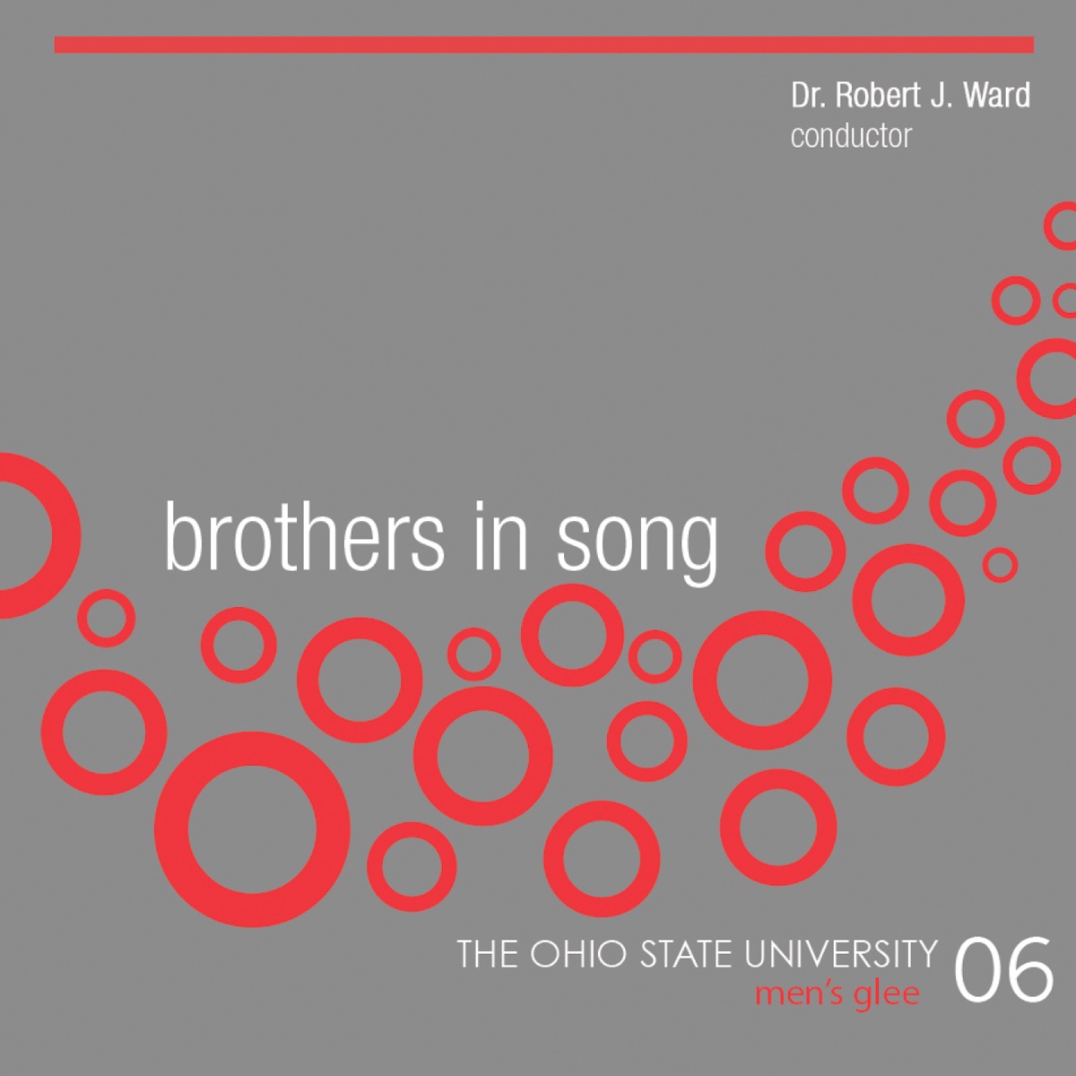 Brothers in Song by Robert J. Ward & Ohio State University Men's Glee Club album cover