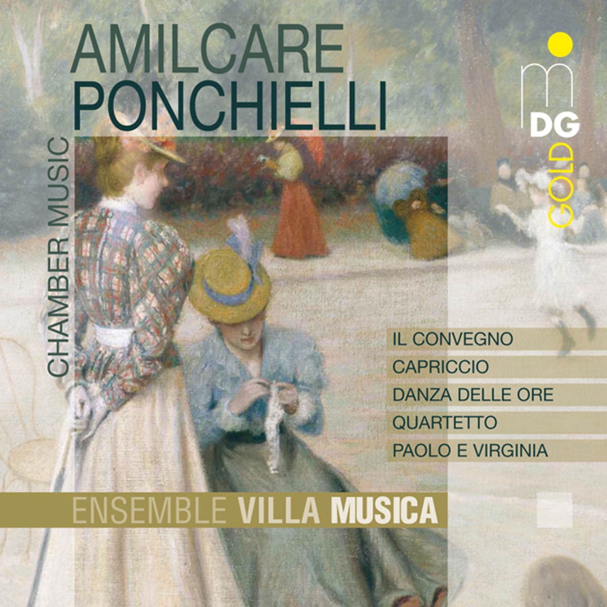 Ponchielli: Chamber Music by Ensemble Villa Musica album cover
