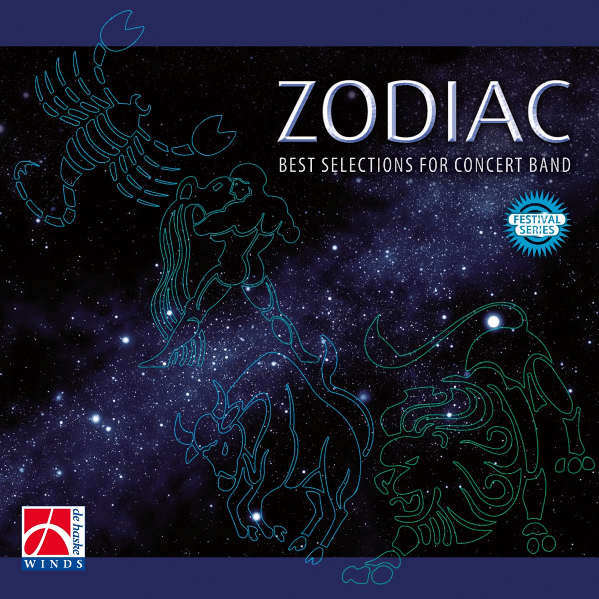 Zodiac by Göteborg Wind Orchestra, Alexander Hanson, Rundfunk-Blasorchester Leipzig, Jan Cober, The Northern Winds, Jan de Haan, Musikkorps der Bayerischen Polizei, Johann Mösenbichler, Shobi Academy, Hiroyuki Kayou & The Midwest Winds album cover