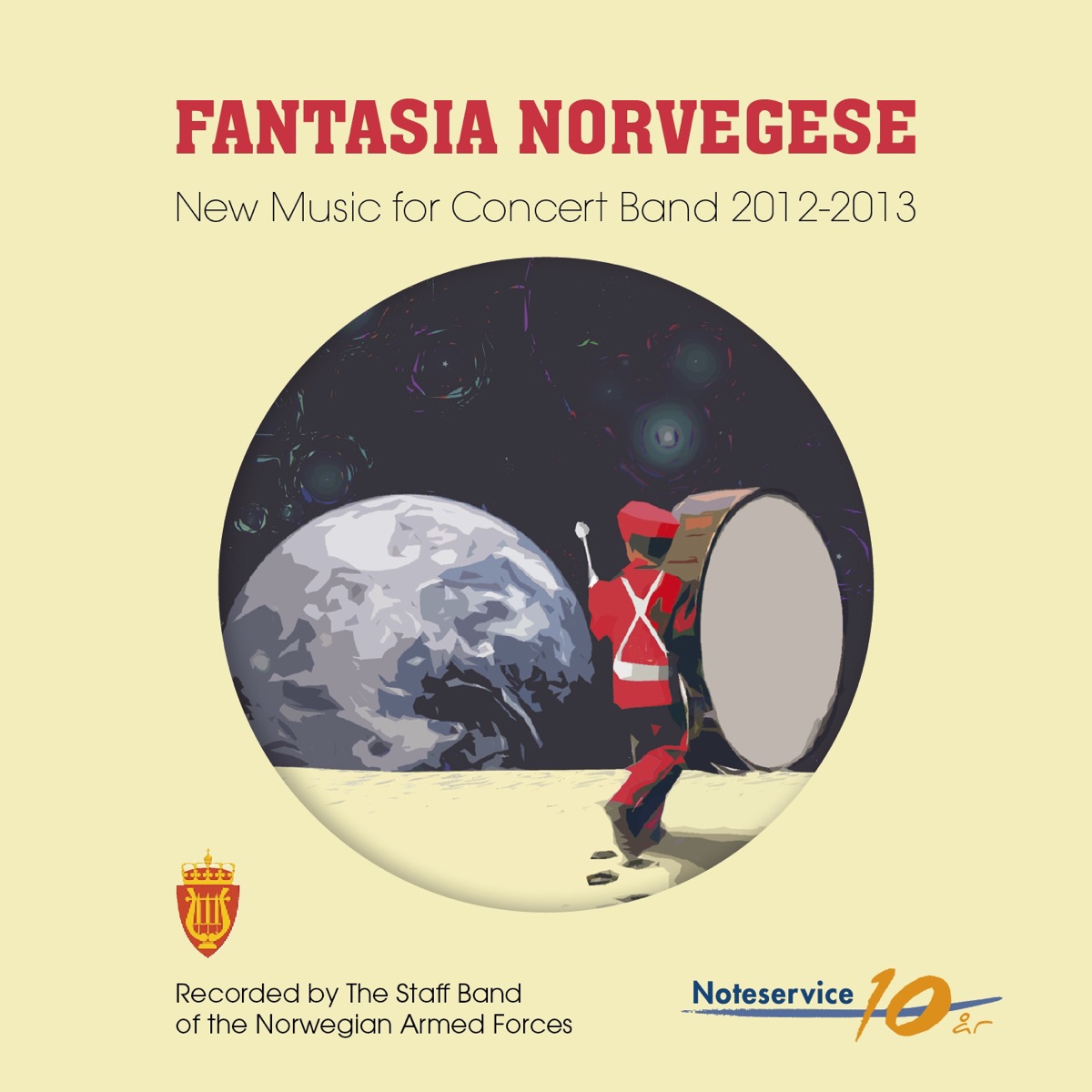 Fantasia Norvegese - New Music for Concert Band 2012-2013 by The Staff Band Of The Norwegian Armed Forces album cover