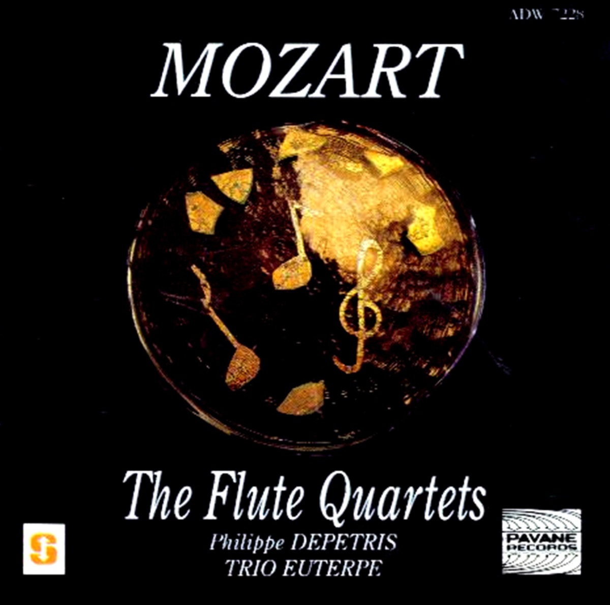 Mozart: The Flute Quartets by Trio Euterpe & Philippe Depetris album cover