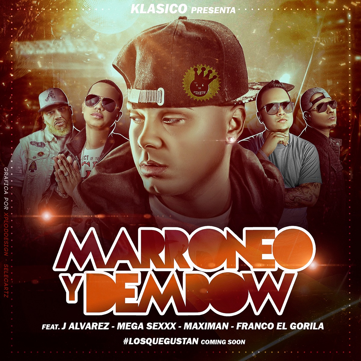 Marroneo Y Dembow (feat. J Alvarez, Mega Sexxx, Maximan & Franco El Gorilla) - Single by Klasico album cover