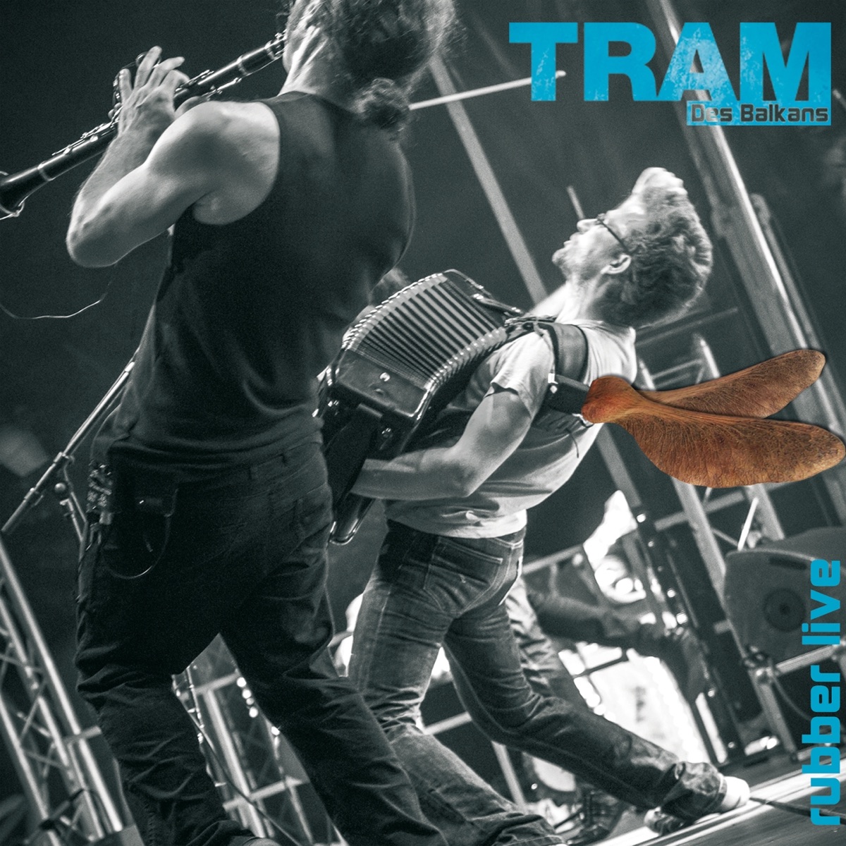 Rubber Live by Tram des Balkans album cover