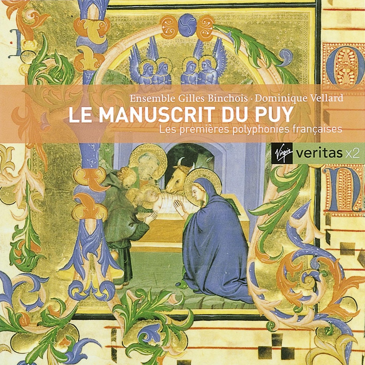 Early French Polyphony by Ensemble Gilles Binchois & Dominique Vellard album cover