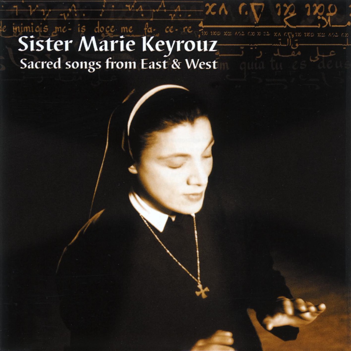 Sacred Songs from East and West by Arie Van Beek, Ensemble De La Paix & Orchestre d'Auvergne album cover