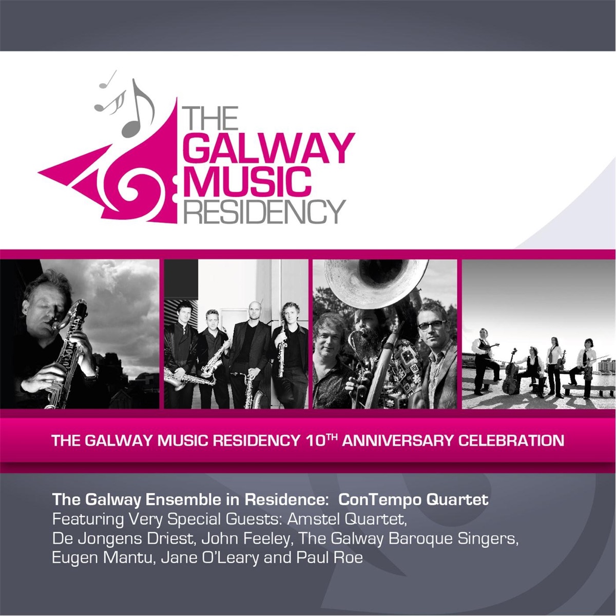 The Galway Music Residency 10th Anniversary Celebration by ConTempo Quartet album cover