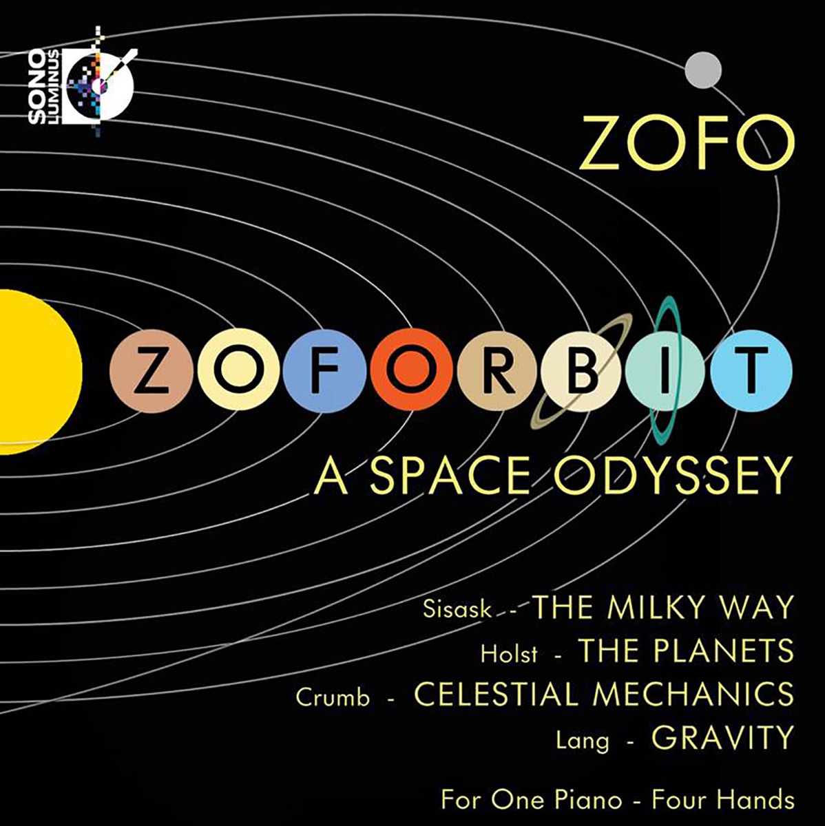 Zoforbit: A Space Odyssey by Zofo Duet album cover