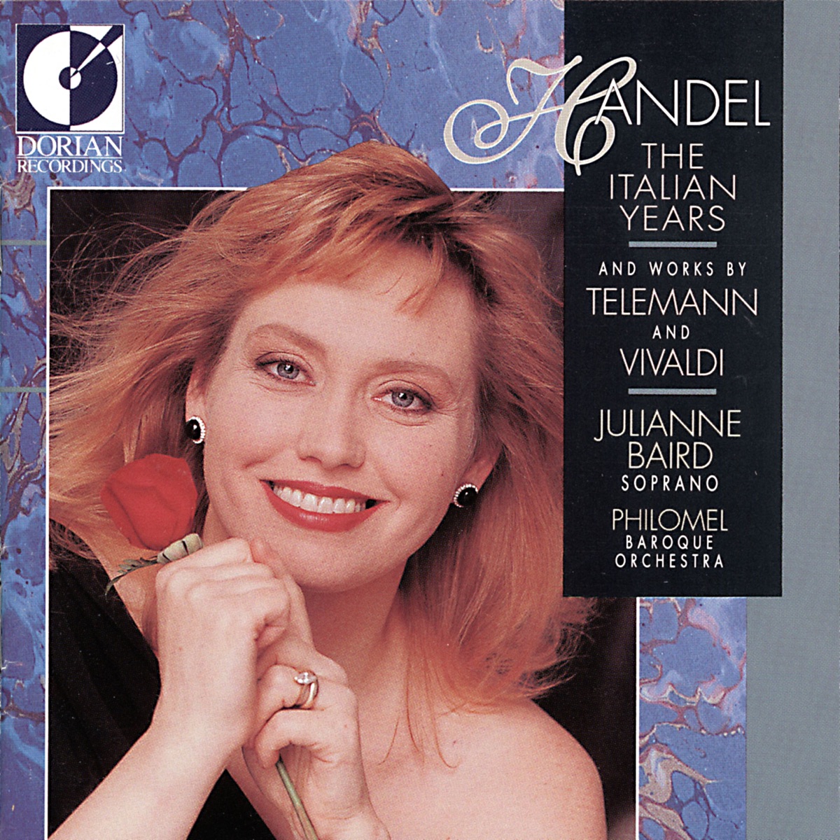 Handel, Telemann & Vivaldi: Vocal Music (The Italian Years) by Julianne Baird & Philomel Baroque Orchestra album cover