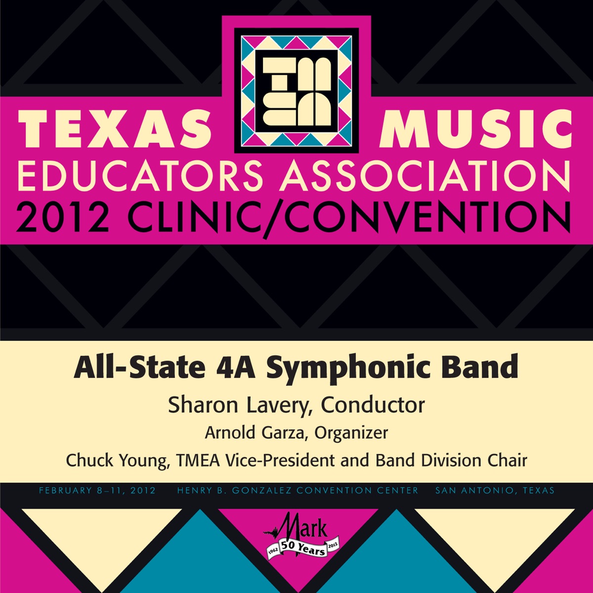 2012 Texas Music Educators Association (TMEA): All-State 4A Symphonic Band by Texas All-State 4A Symphonic Band, Robert Floyd, Sharon Lavery & Morghan Parker album cover
