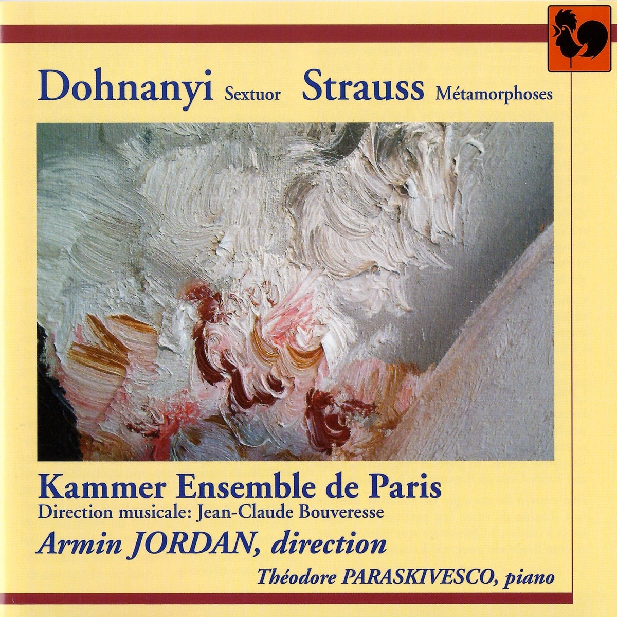 Dohnányi: Sextet – Strauss: Métamorphosen by Armin Jordan & Kammerensemble de Paris album cover