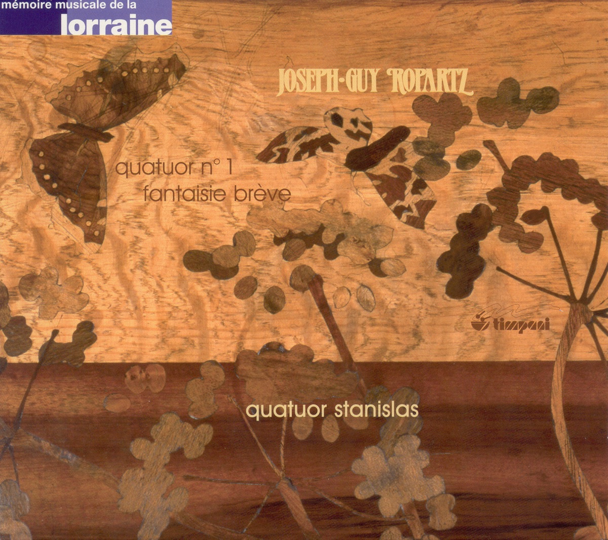 Ropartz, J.-G.: Quartets, Vol. 3 - String Quartet No. 1 - Fantaisie Breve by Stanislas Quartet album cover