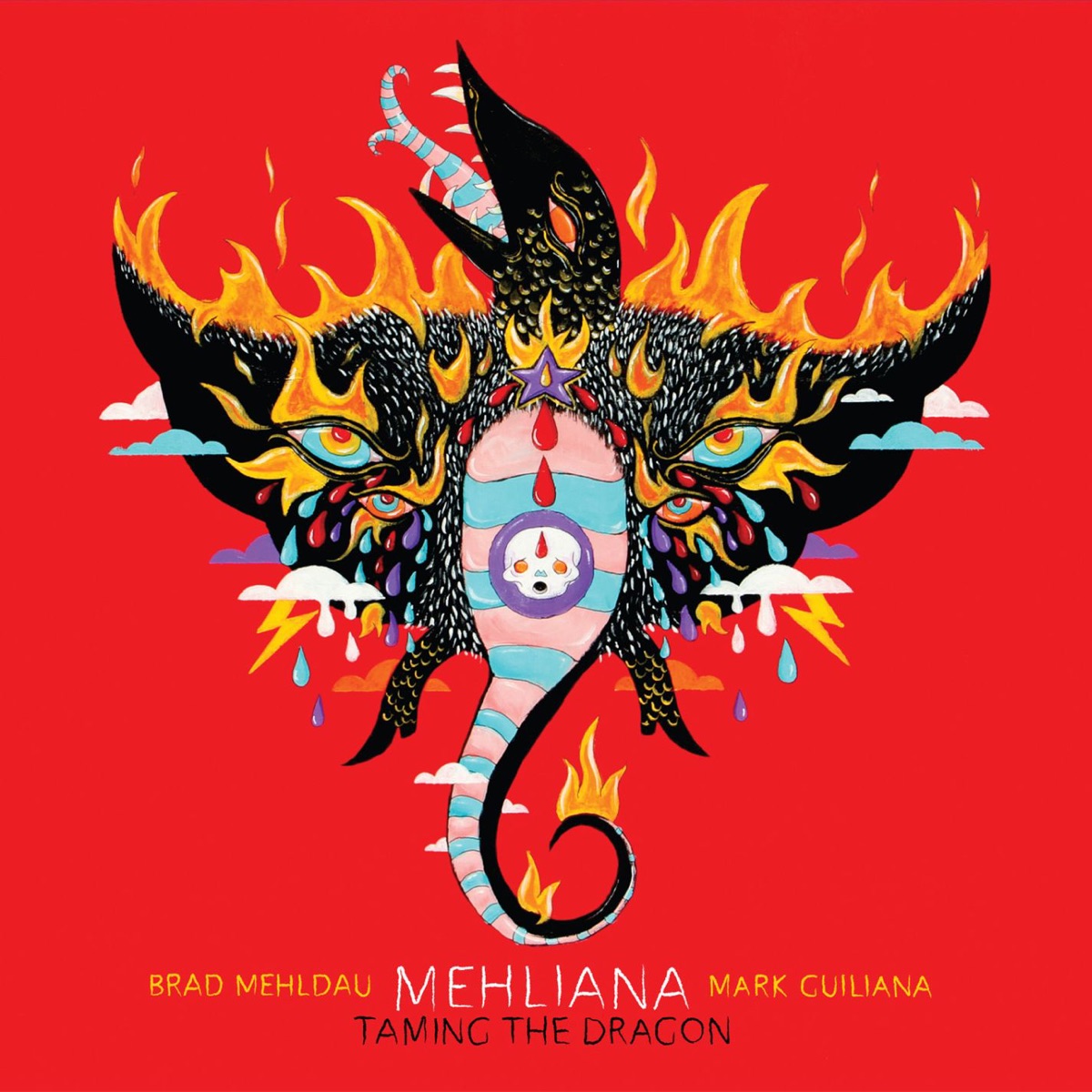 Mehliana: Taming the Dragon by Brad Mehldau & Mark Guiliana album cover