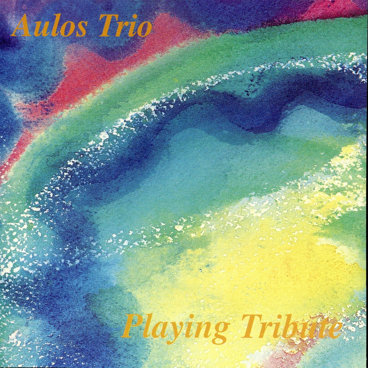 Playing Tribute by Aulos Trio album cover