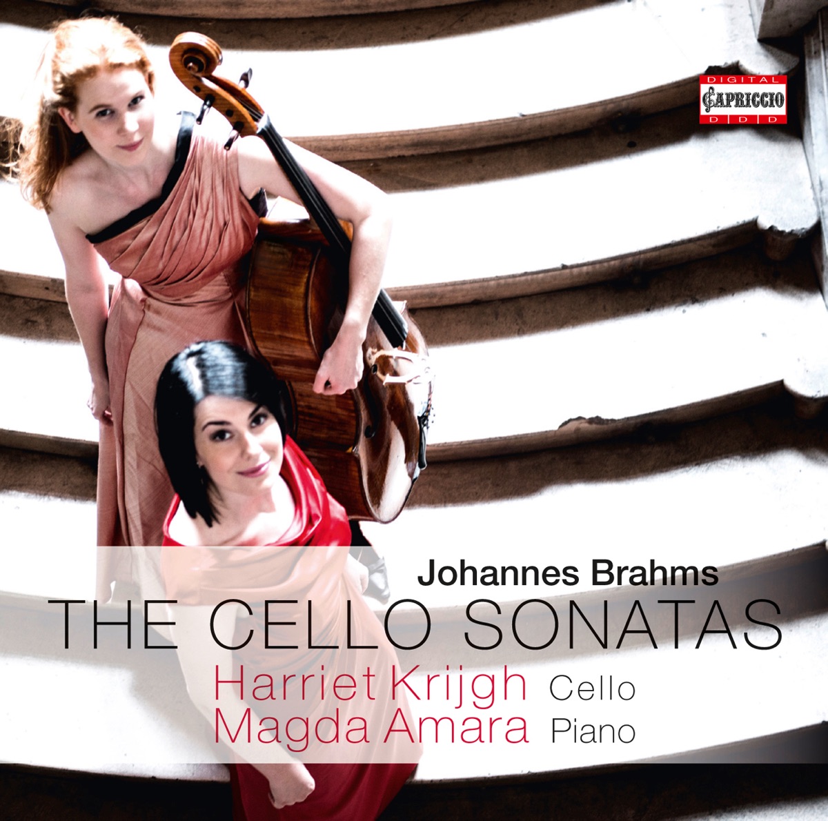 Brahms: The Cello Sonatas by Harriet Krijgh album cover