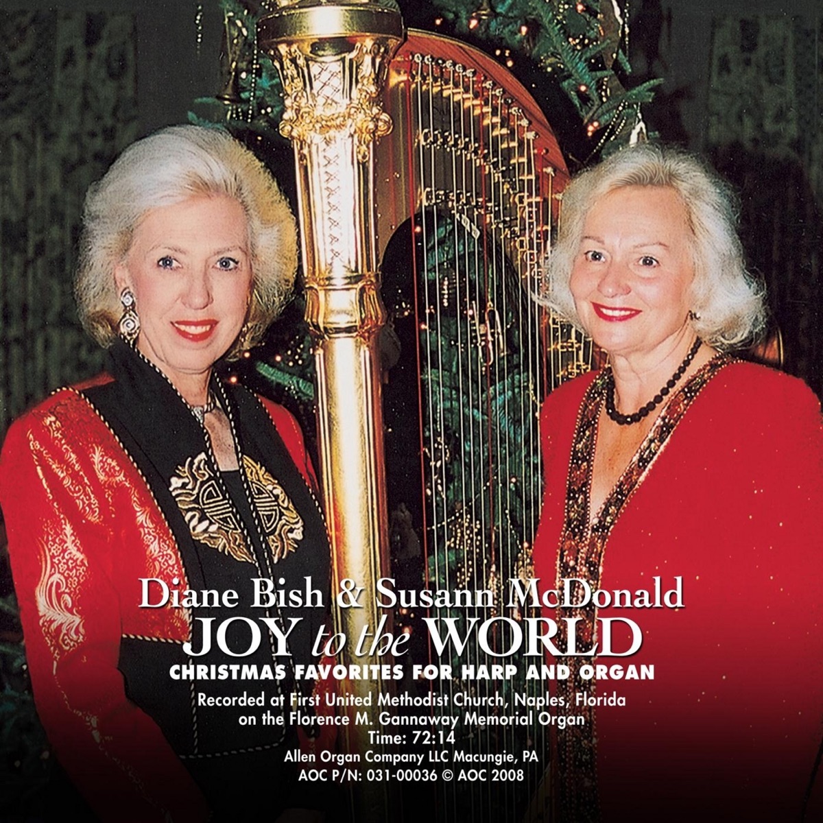 Joy to the World by Diane Bish & Susann McDonald album cover