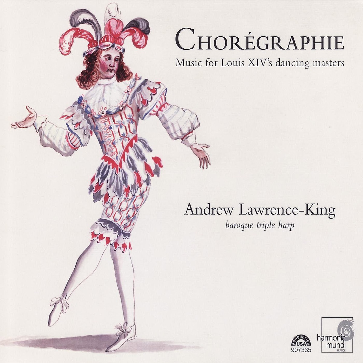 Chorégraphie - Music for Louis XIV's dancing masters by Andrew Lawrence-King album cover