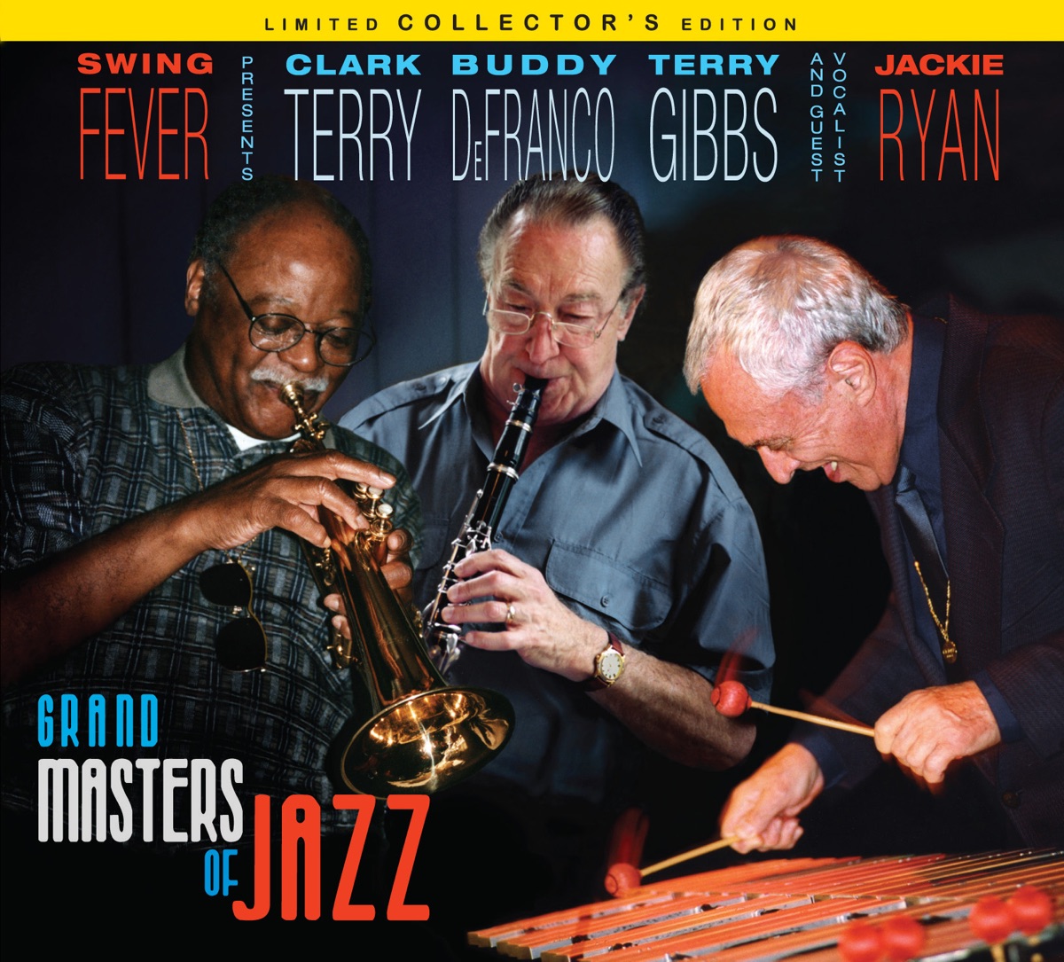 Grand Masters of Jazz (Collector's Edition) [Live] by Clark Terry, Buddy DeFranco & Terry Gibbs album cover