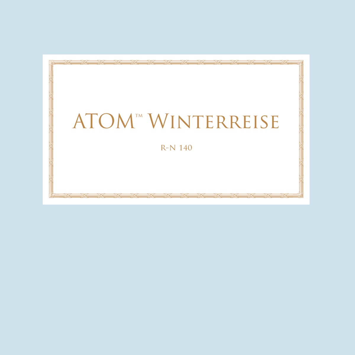 Winterreise by Atom™ album cover