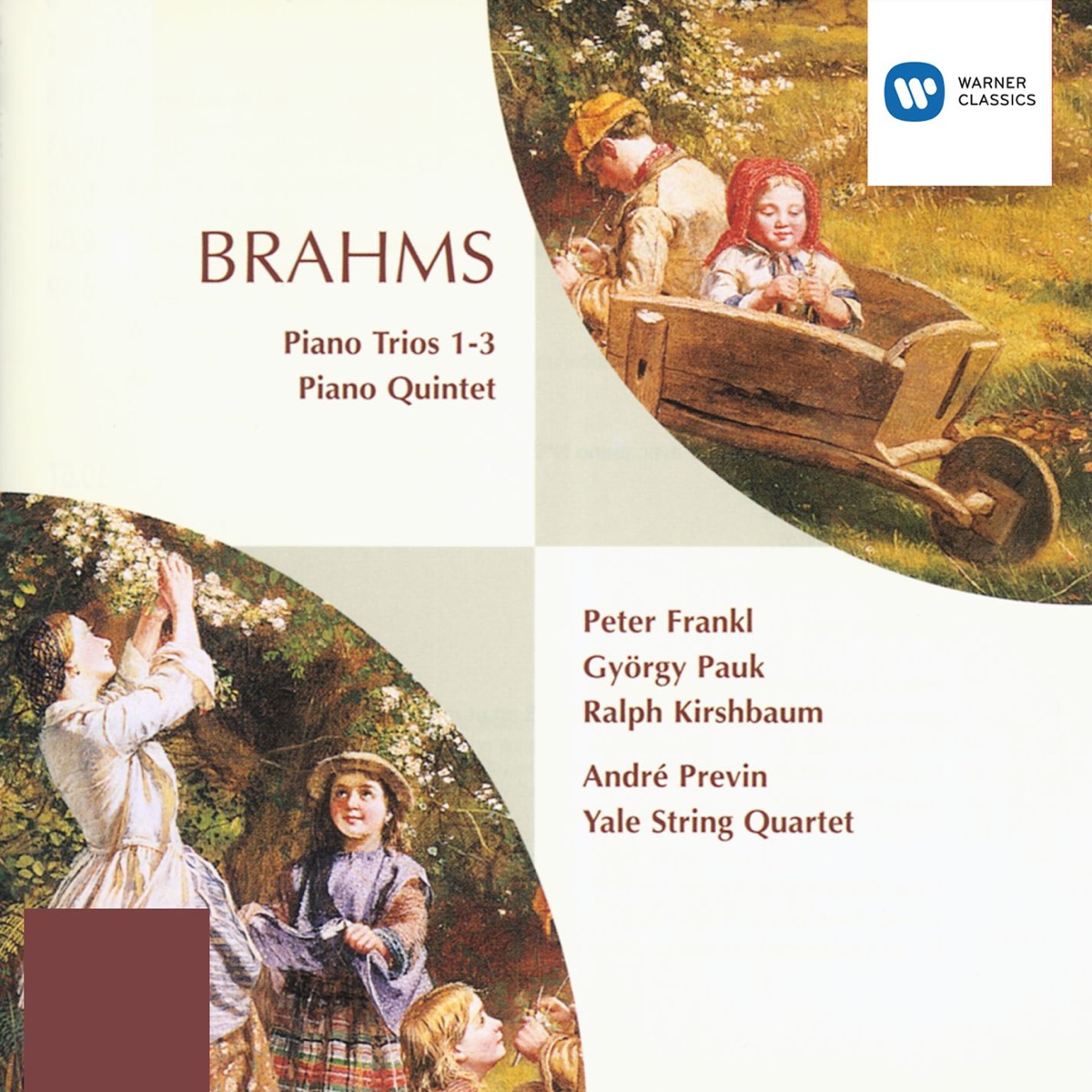 Brahms: Piano Trios etc. by André Previn & Ralph Kirshbaum album cover
