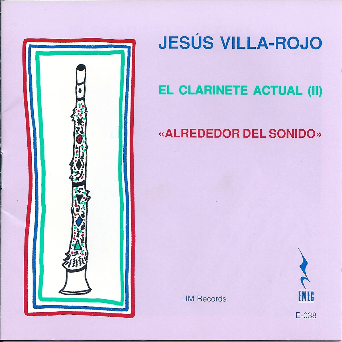 El Clarinete Actual II by Antoni Ros-Marba, Jesus Villa-Rojo, Rafael Taibo & Elisa Ibáñez album cover