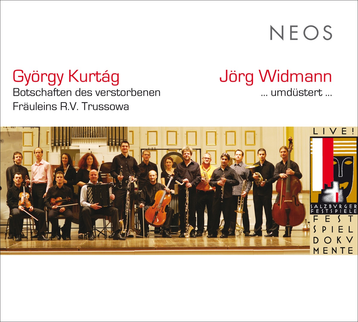 Salzburger Festspiele 2004 - Kurtág - Widmann by Claudia Barainsky album cover