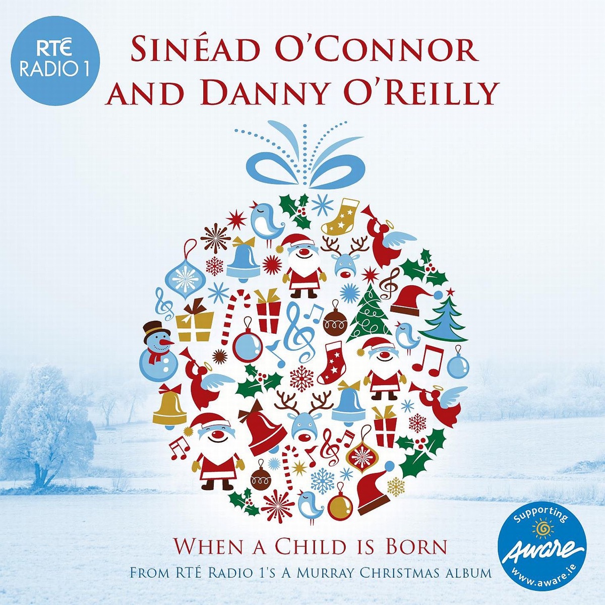 When a Child Is Born - Single by Sinéad O'Connor, Danny O'Reilly & RTÉ Concert Orchestra album cover
