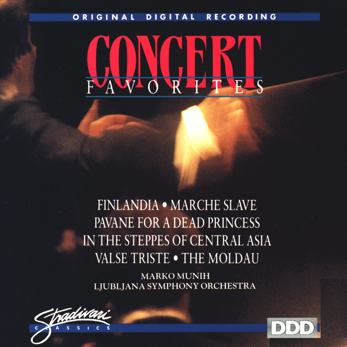 Concert Favorites - Romantic by Marko Munih & Ljubljana Symphony Orchestra album cover
