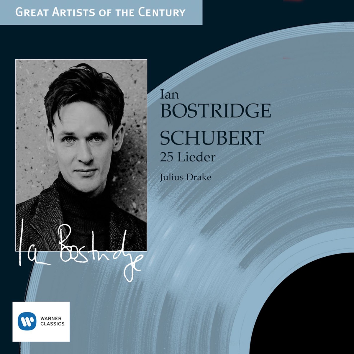 Schubert: 25 Lieder by Ian Bostridge album cover