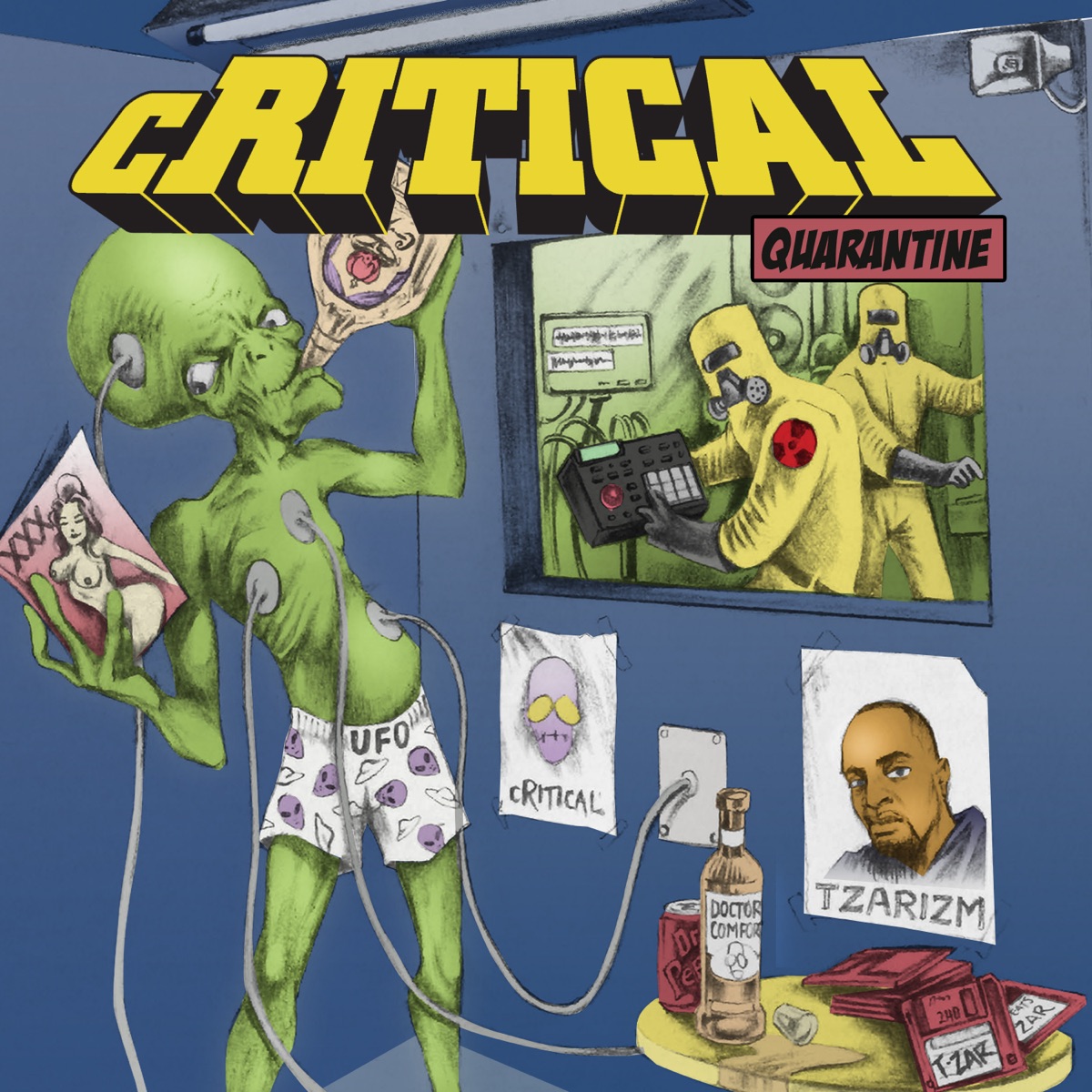 Quarantine - EP by Critical album cover