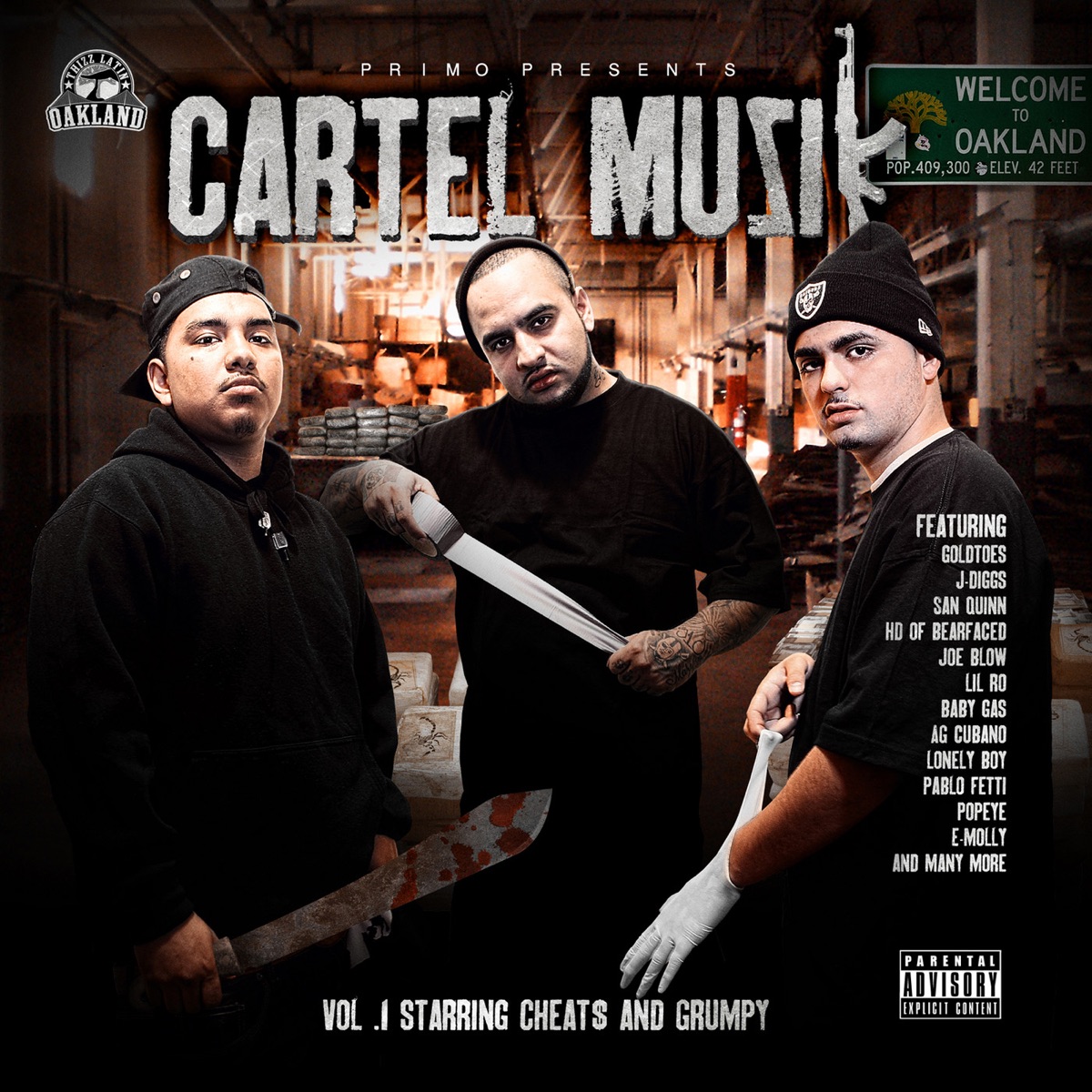 Cartel Muzik, Vol. 1 by Cheats & Grumpy album cover