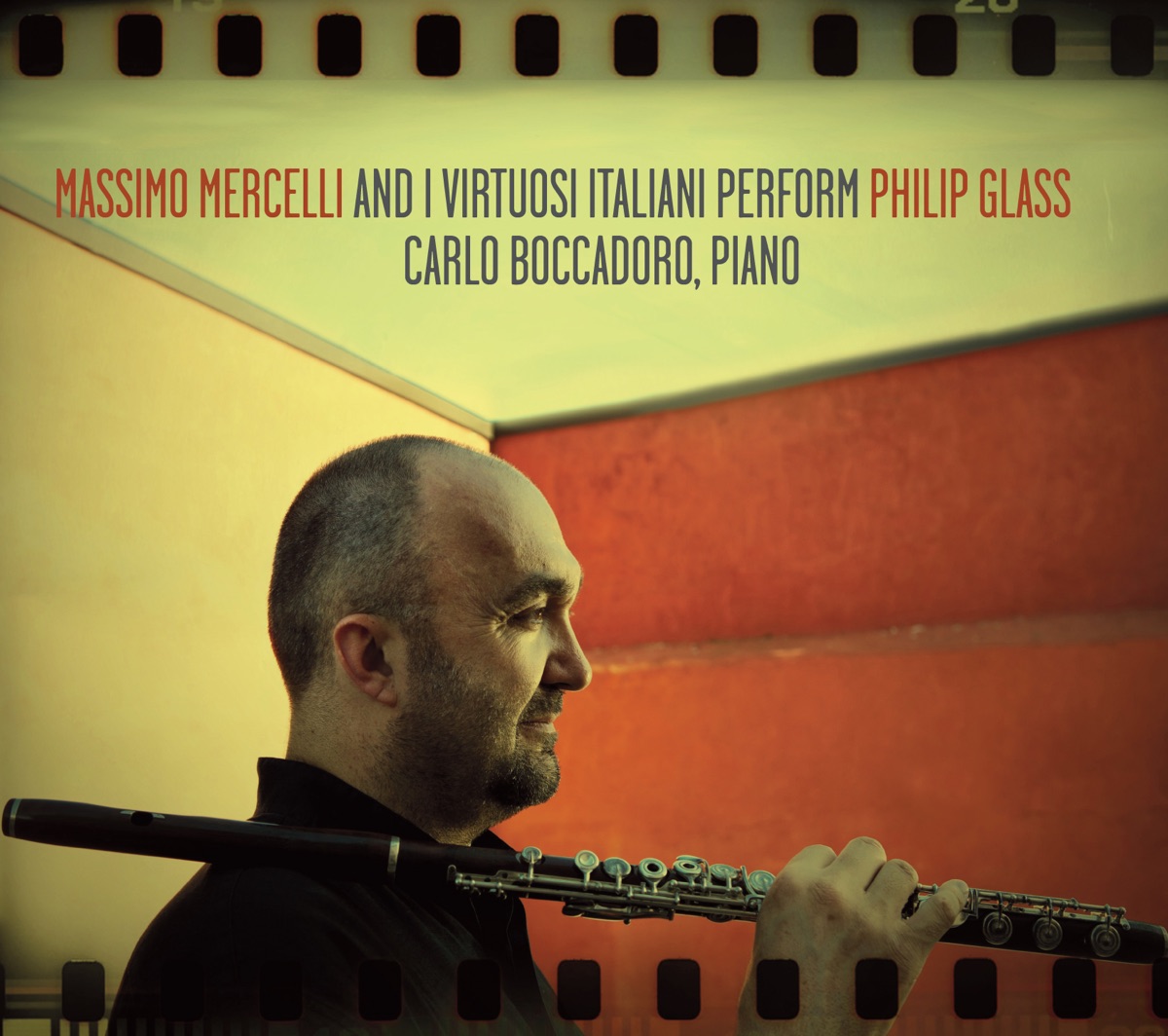 Massimo Mercelli performs Philip Glass by Massimo Mercelli album cover