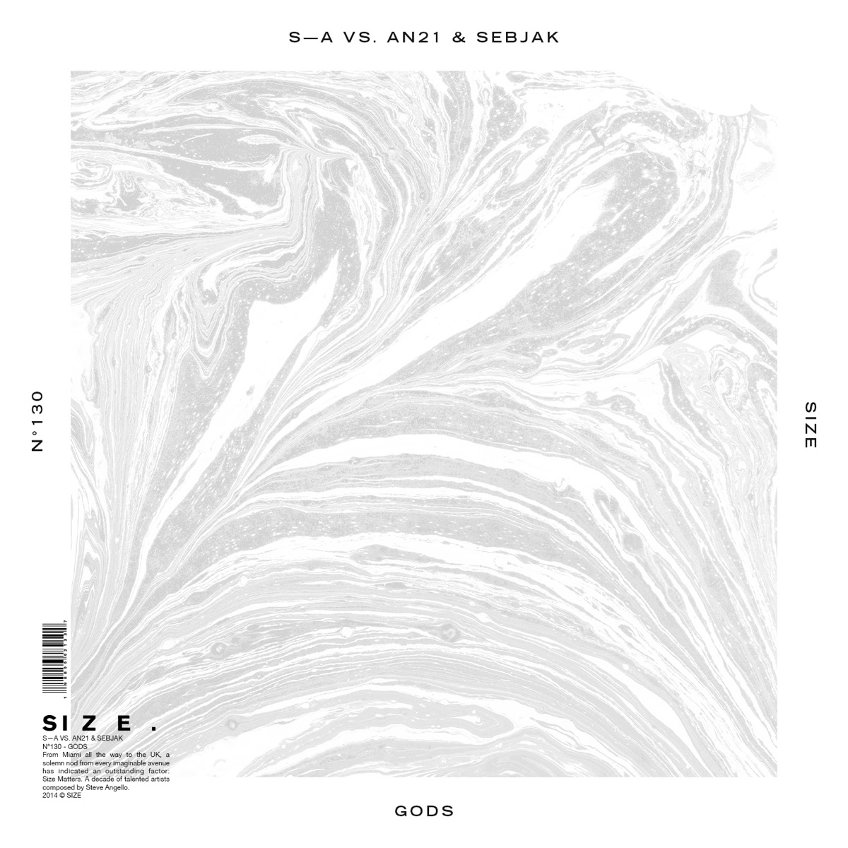 GODS (S - A vs. AN21 & Sebjak) - Single by S & A, AN21 & Sebjak album cover