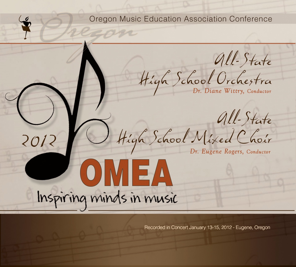 Oregon OMEA Conference 2012 All-State High School Orchestra Mixed Choir (Live) by All-State High School Orchestra album cover