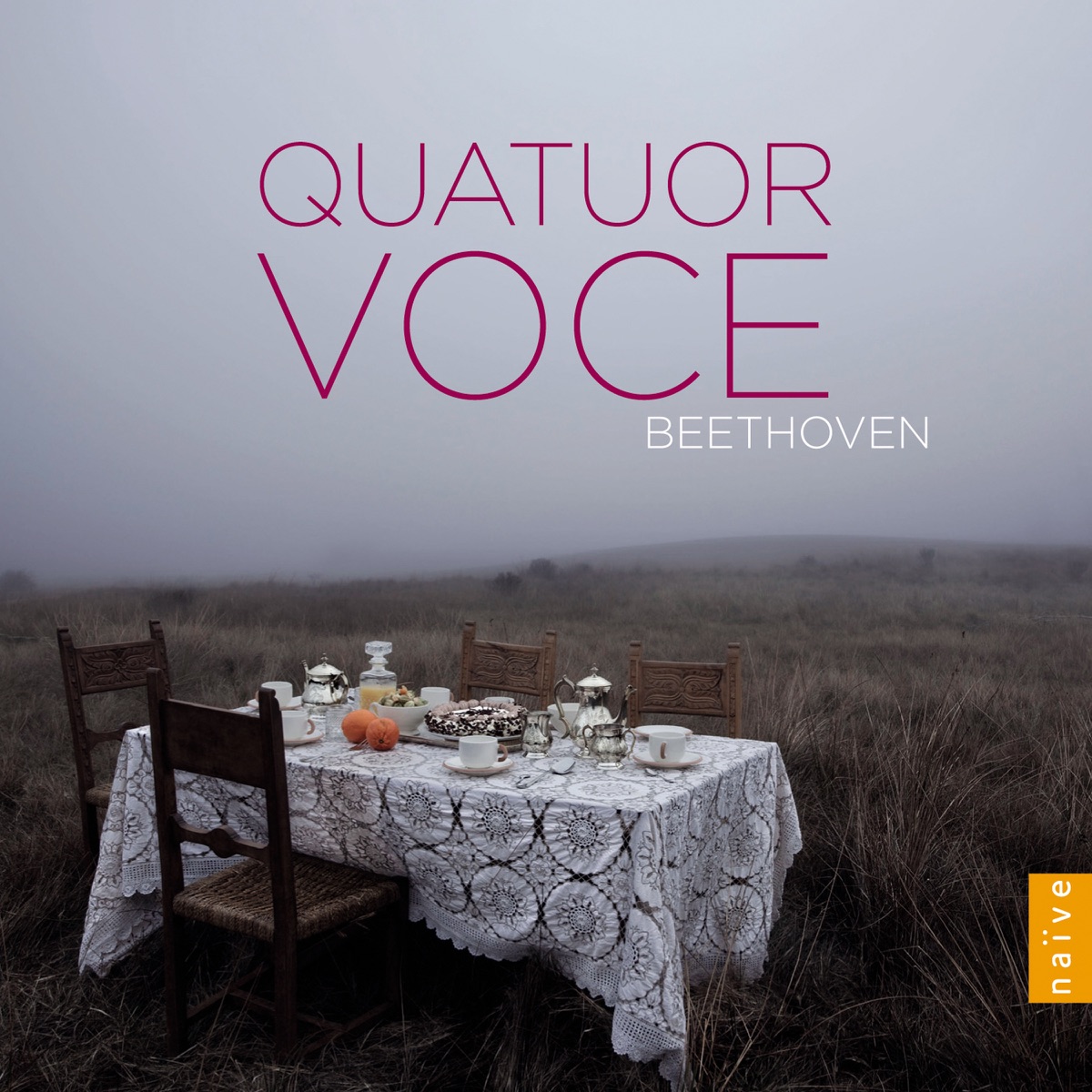 Beethoven: String Quartets Nos. 1, 8 & 11 by Quatuor Voce album cover