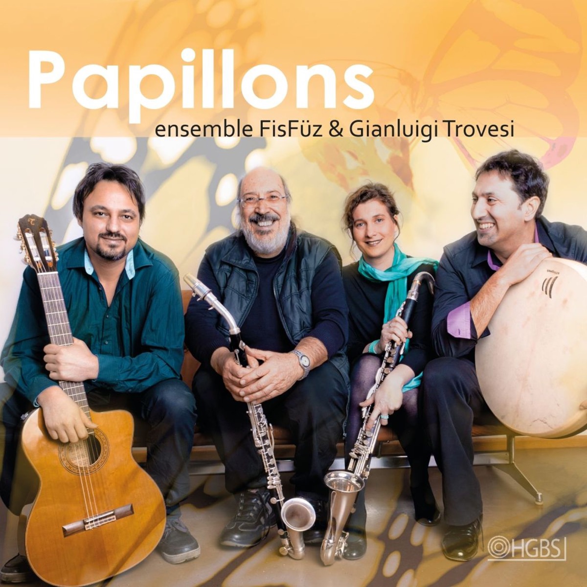 Papillons by Ensemble FisFüz & Gianluigi Trovesi album cover