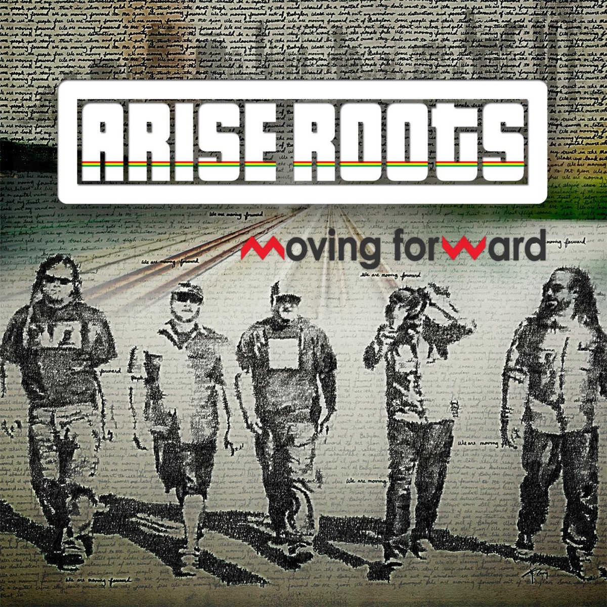 Moving Forward by Arise Roots album cover